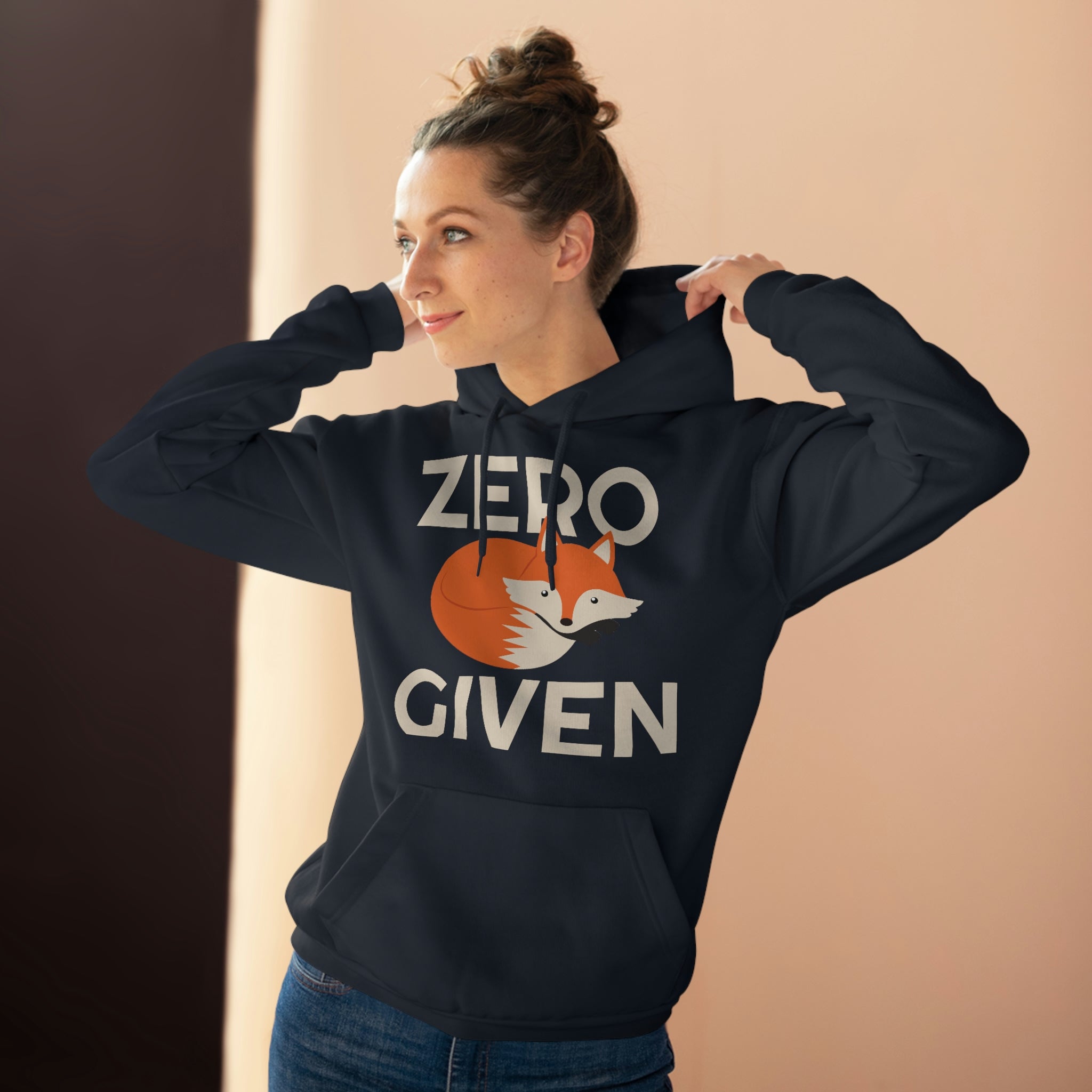 Zero fox store given hoodie